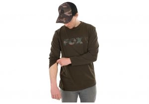 Tričko Long Sleeve Khaki Camo veľ. XXXL